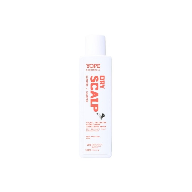 YOPE Skinimally Dry Scalp & Damage Hair Shampoo для сухої шкіри голови та пошкодженого волосся 250 мл