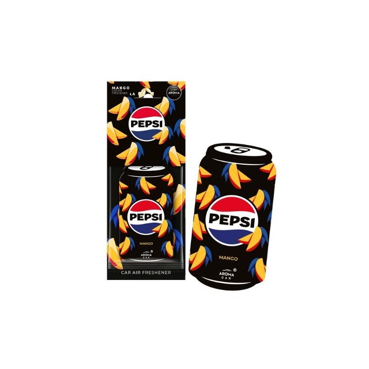 Aroma Car Pepsi Cellulose Zawieszka zapachowa do samochodu Mango 1 sztuka