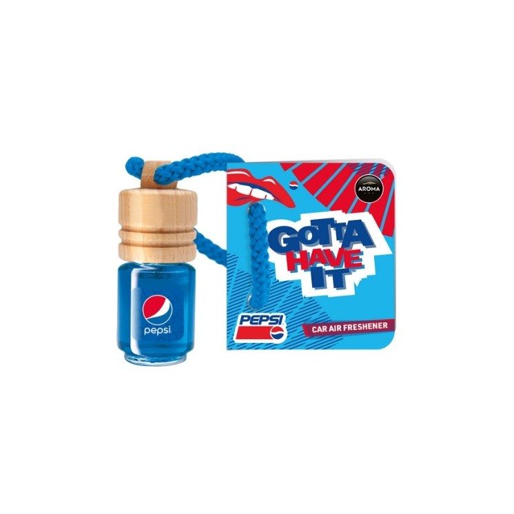 Aroma Car Pepsi Wood Mini Car Duftanhänger Cola 5 ml