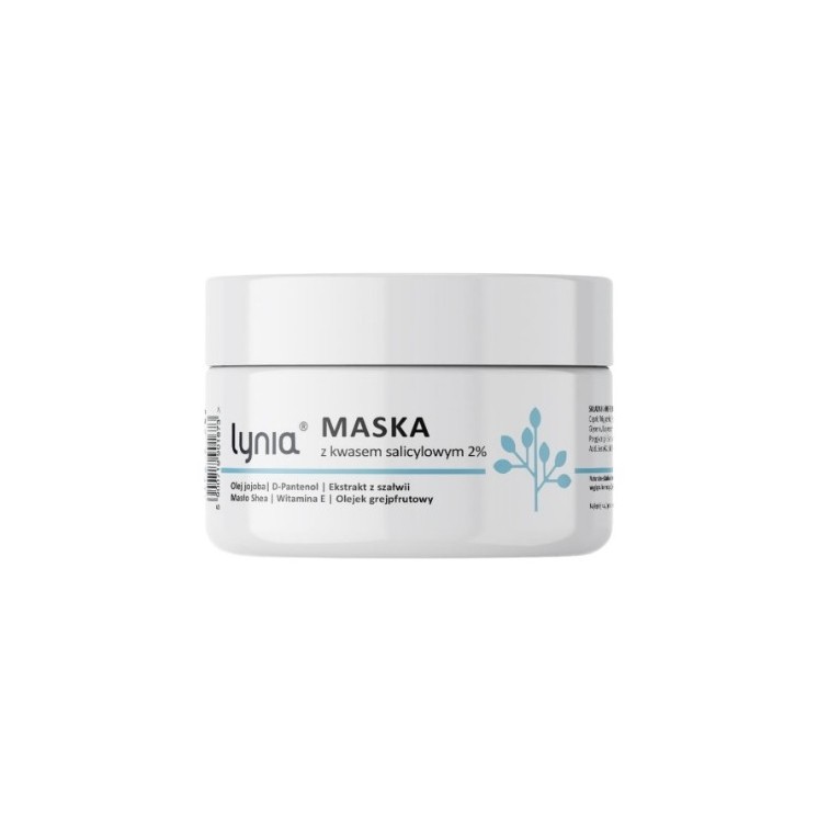 Lynia Maska do twarzy z 2% kwasem salicylowym 50 ml