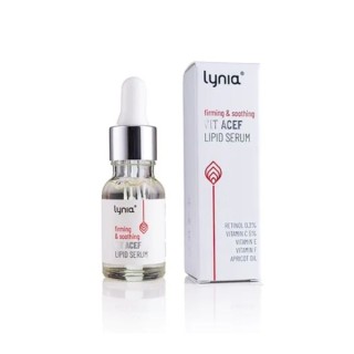 Lynia ujędrniająco-łagodzące Serum lipidowe do twarzy z witaminami A,C,E i F 15 ml