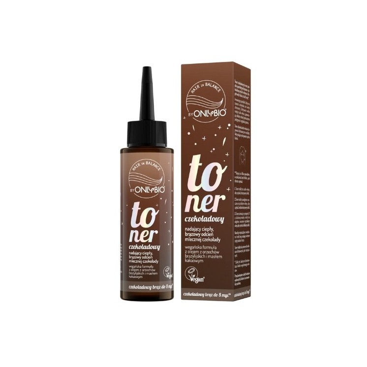 OnlyBio Hair in Balance Toner czekoladowy do włosów 100 ml