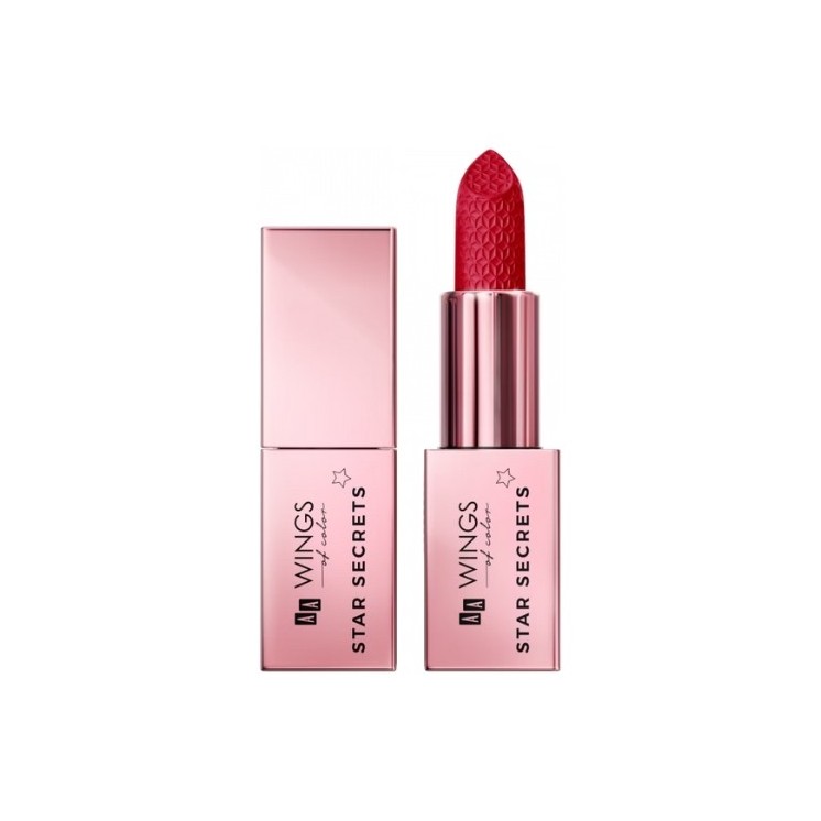 AA Wings of Color Star Secrets Semi Matte matowa Pomadka do ust /203/ 3,6 g