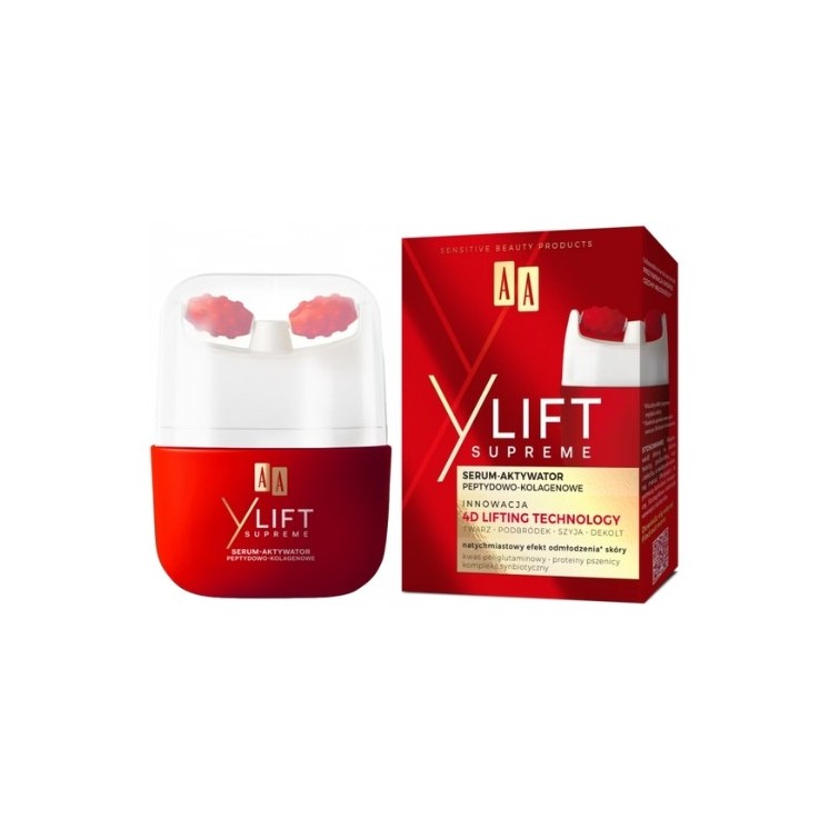 AA Y Lift Supreme peptydowo-kolagenowy Serum-aktywator do twarzy 40 ml
