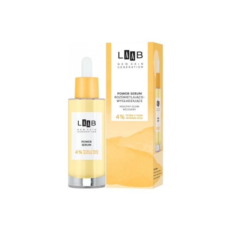 AA LAAB rozświetlająco-wygładzające Power-serum do twarzy 30 ml