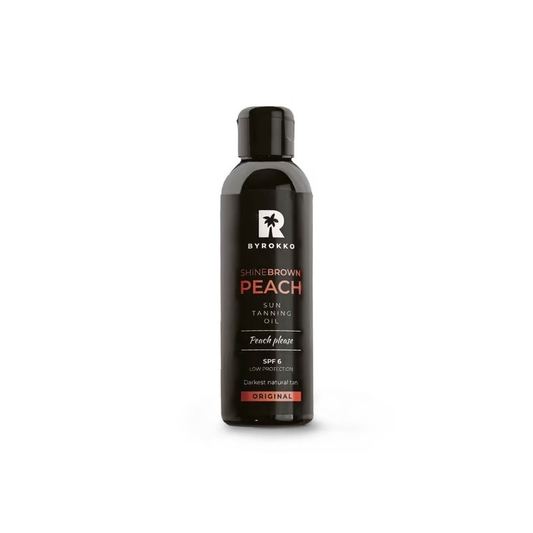 ByRokko Shine Brown Peach Olejek brązujący do ciała SPF6 150 ml