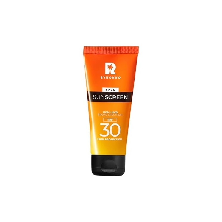 ByRokko Sunscreen ochronny Krem do opalania twarzy SPF30 50ml