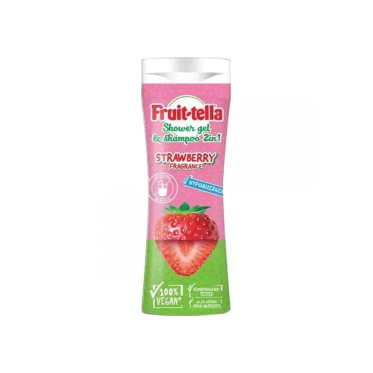Fruit-tella Гель для душу 2в1 Полуниця 300 мл