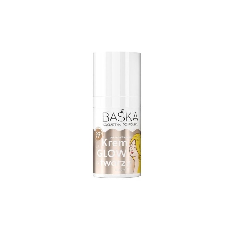 Baśka Glow Krem do twarzy Natural 30 ml