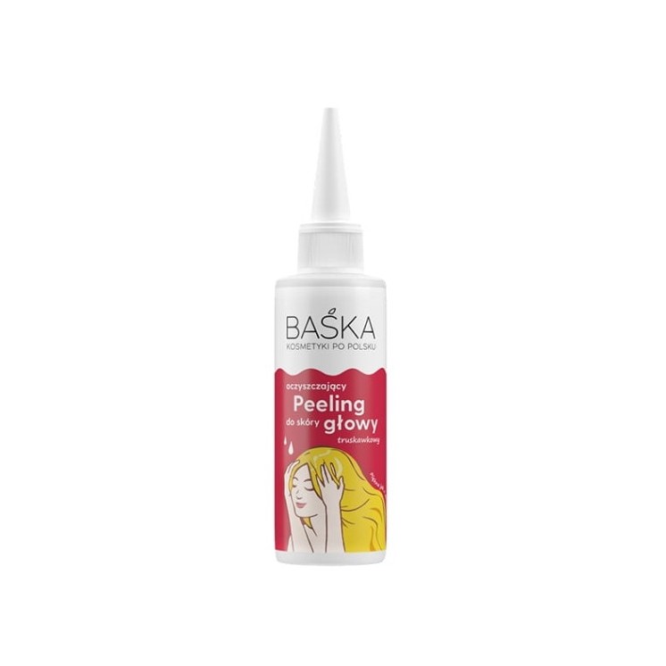 Baśka oczyszczający Peeling do skóry głowy Truskawka 150 ml