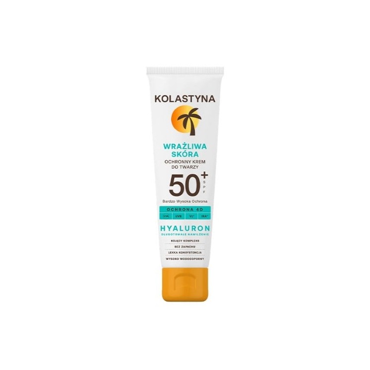 Kolastyna Wrażliwa skóra ochronny Krem do twarzy SPF50 50 ml