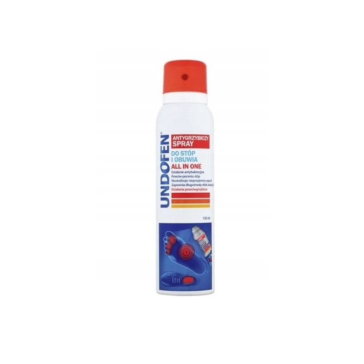 Undofen Antimykotikum-Spray für Füße und Schuhe 150 ml
