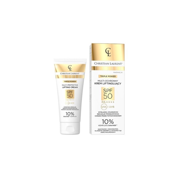 Eveline Christian Laurent multiochronny Krem liftingujacy do twarzy SPF50 30 ml