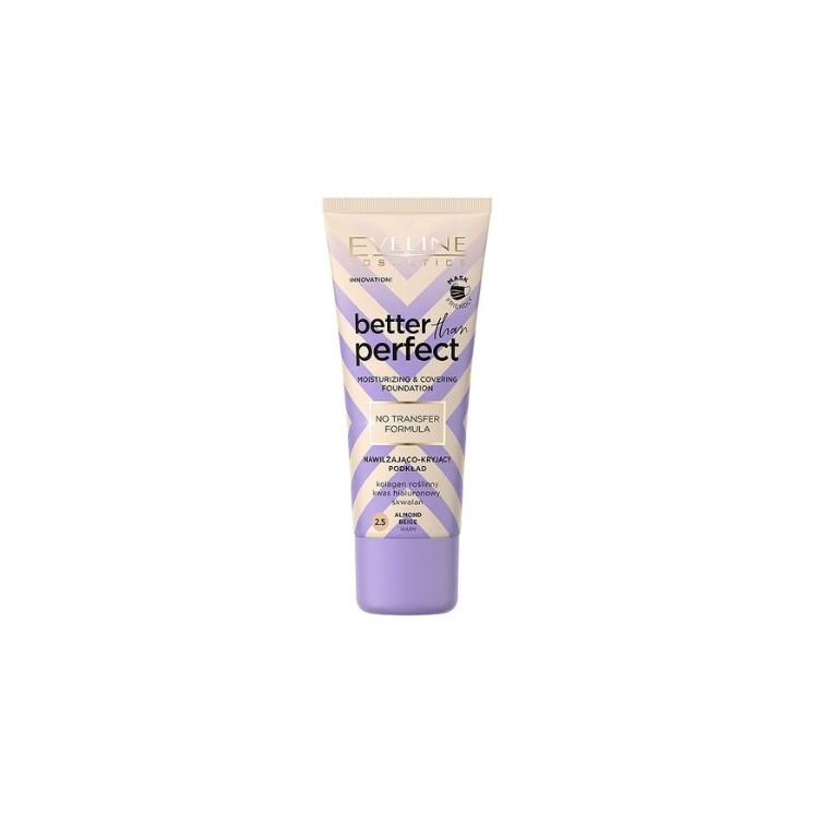 Eveline Better than Perfect nawilżająco-kryjący Podkład /2,5/ Almond Beige 30 ml