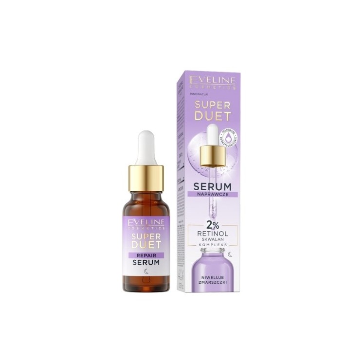 Eveline Super Duet Serum naprawcze Retinol 2% 18 ml