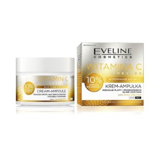 Eveline Vitamin C Therapy gleicht den Hautton aus. Cremeampulle für das Gesicht 50 ml Eveline Vitamin C Therapy gleicht den Hautton aus. Cremeampulle für das Gesicht 50 ml
