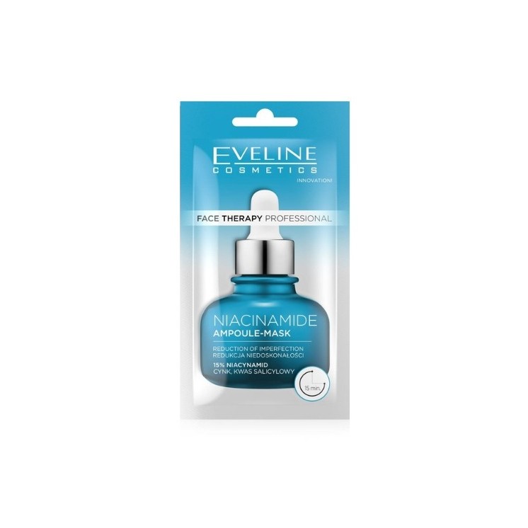 Eveline Face Therapy Professional Gesichtsmaske-Ampulle mit Niacinamid 8 ml