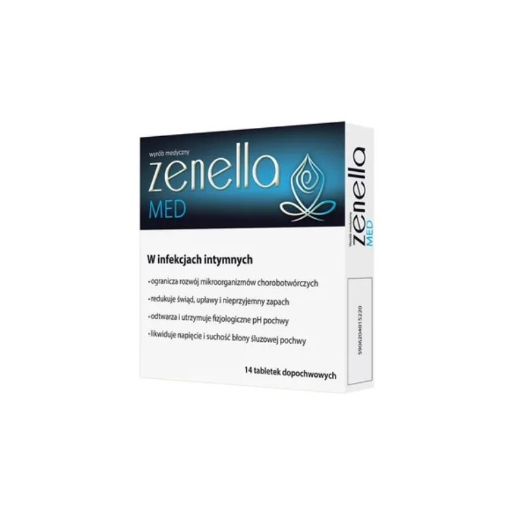 Zenella Med Tabletki dopochwowe 14 sztuk