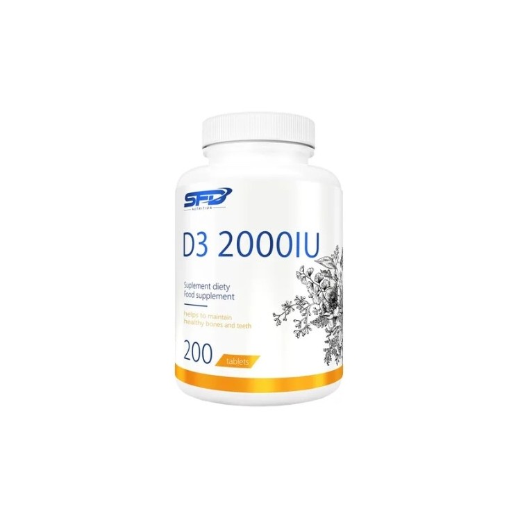 SFD D3 2000IU 200 tabletek