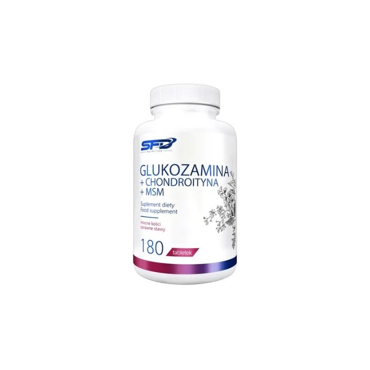 SFD Glukozamina + Chondroityna + MSM 180 tabletek