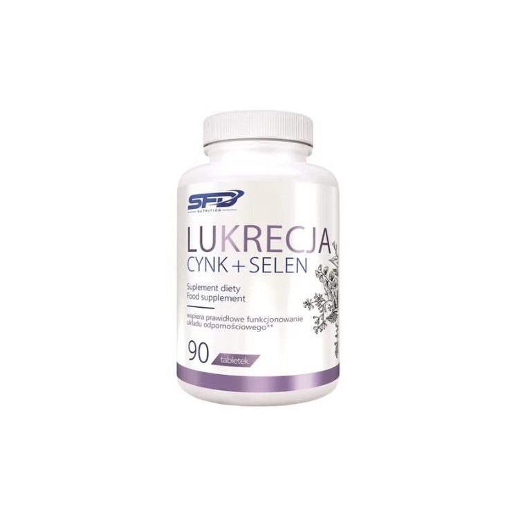 SFD Lukrecja cynk + selen 90 tabletek