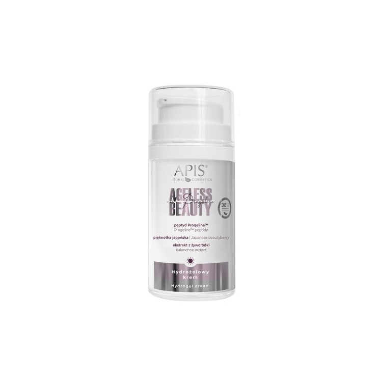 Apis Ageless Beauty With Progeline hydrożelowy Krem do twarzy na dzień z progeliną 50 ml