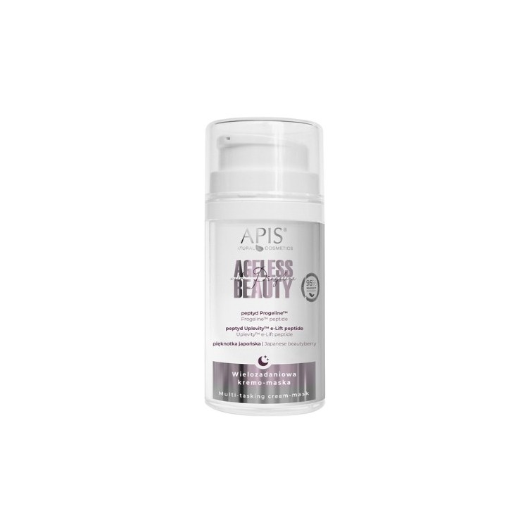 Apis Ageless Beauty With Progeline wielozadaniowa Kremo-maska do twarzy na noc z progeliną 50 ml