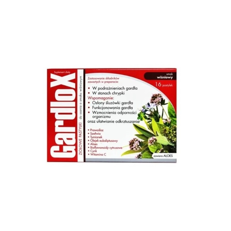 Гардлокс Вишня пастилки 16 шт