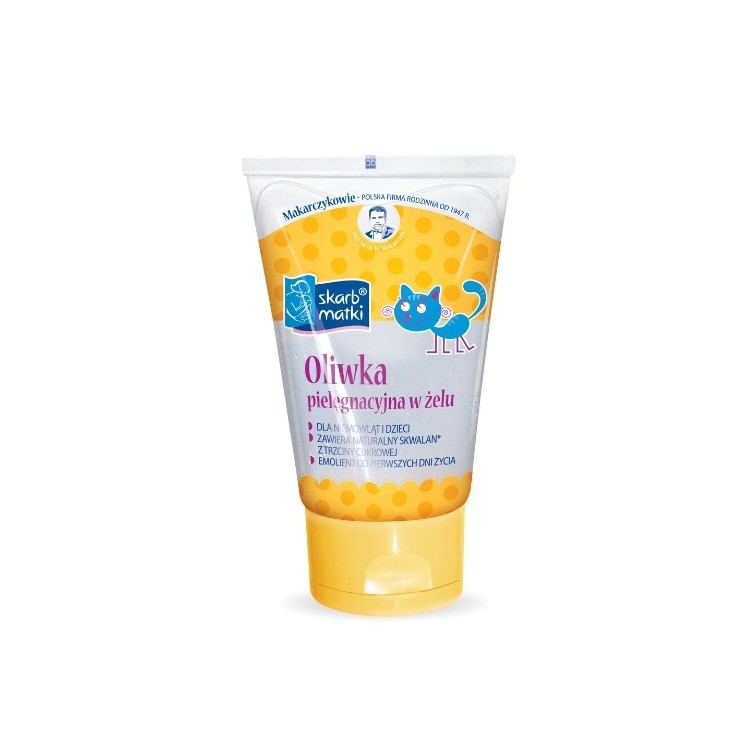 Skarb Matki Oliwka w żelu z Witaminą E dla niemowląt i dzieci 125 ml 