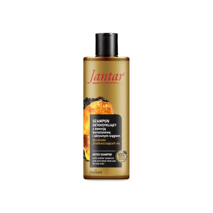Farmona Jantar entgiftendes Haarshampoo mit Aktivkohle 300 ml