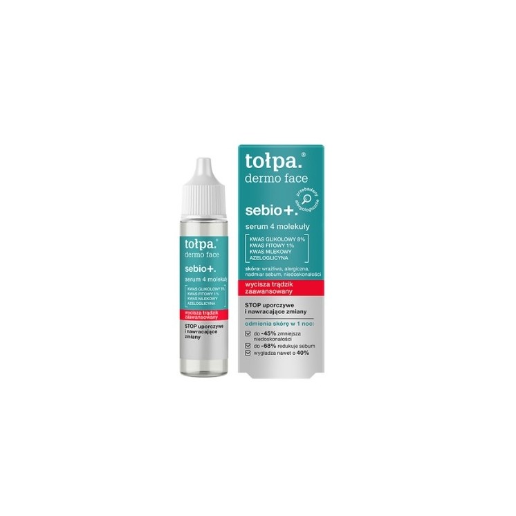 Tołpa Dermo Face Sebio+ Serum 4 молекули для обличчя 20 мл