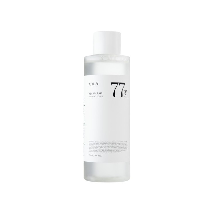 Anua Heartleaf 77% Soothing Toner  Kojący Tonik do Twarzy  250 ml