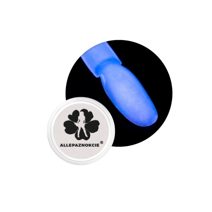 Allepaznokcie Neon UV Nail пудра /01/ 0,06 г