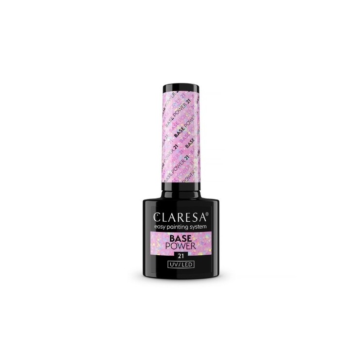 Claresa Baza Hybrydowa do paznokci Power /21/ 5 g