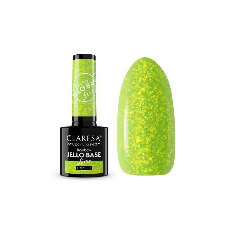 Hybrid Nail Base Rainbow Jello Base