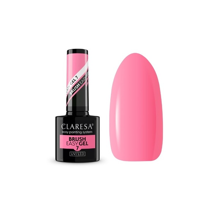 Claresa Brush Easy Gel Żel w buteleczce z pędzelkiem nr /7/  5 g