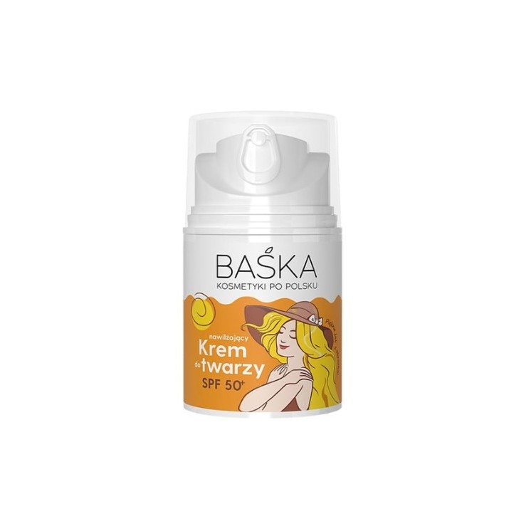 Baśka Krem do twarzy nawilżający SPF50 50 ml