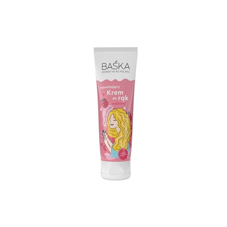 Baśka Krem do rąk nawilżający malina 100 ml
