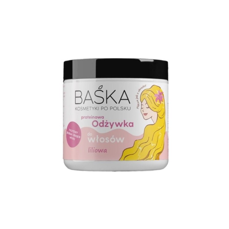 Baśka Odżywka do włosów emolientowa Liliowa 250 ml