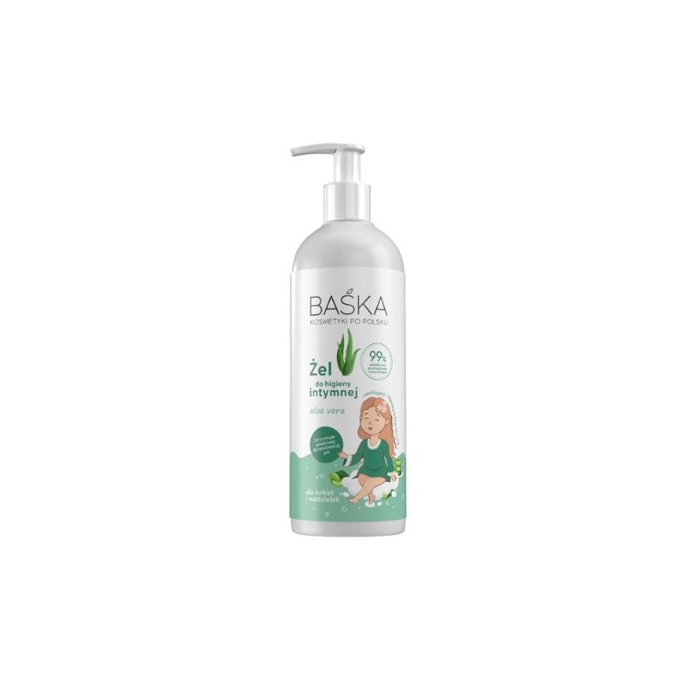 Baśka Żel do higieny intymnej Aloes 500 ml