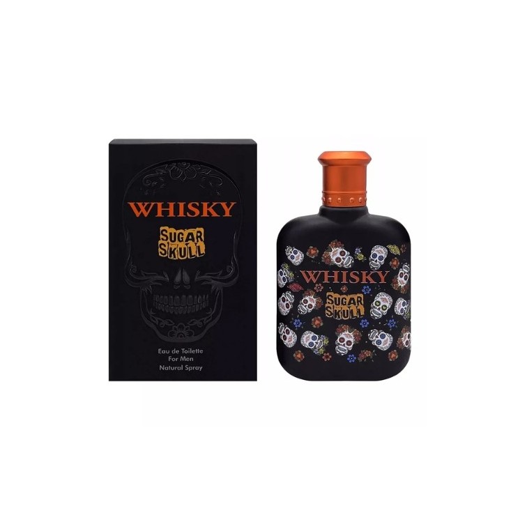 Чоловіча туалетна вода Evaflor Whisky Sugar Skull 100 мл