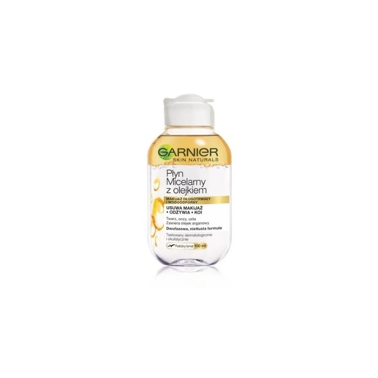 Garnier Skin Naturals Płyn micelarny z olejkami 100 ml