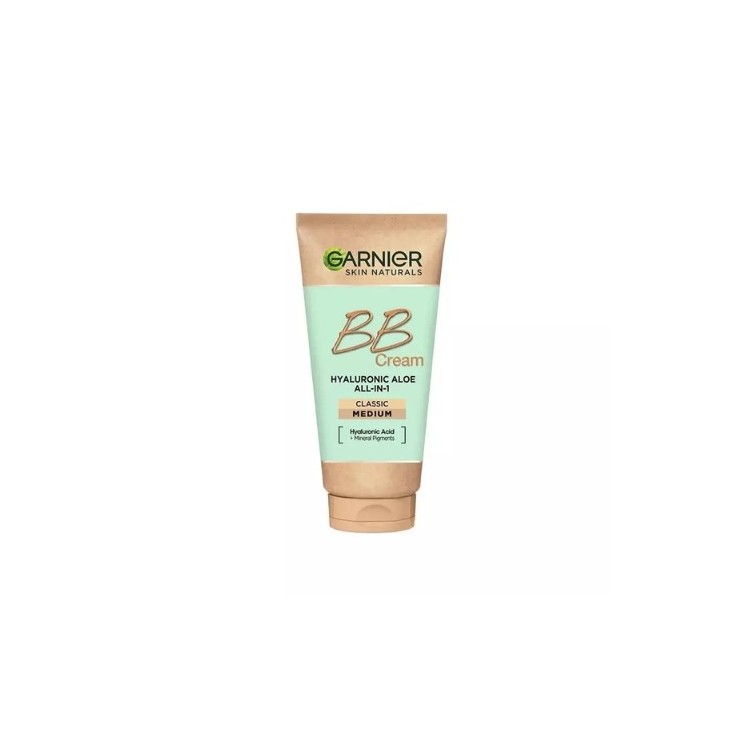 Garnier Hyaluronic Aloe All-In-1 BB Cream nawilżający krem BB do każdego typu skóry Śniady 50 ml