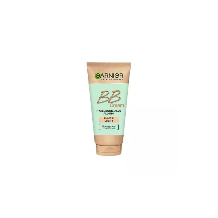 Garnier Hyaluronic Aloe All-In-1 BB Cream зволожуючий BB крем для всіх типів шкіри Bright 50 мл