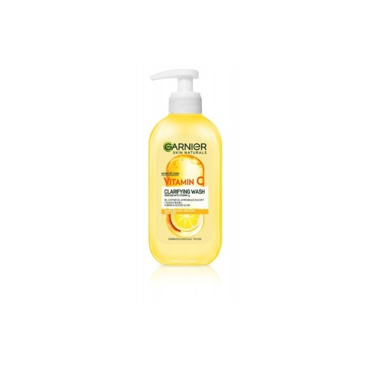 Garnier Skin Naturals Żel Oczyszczający do mycia twarzy Vitamin C 200 ml