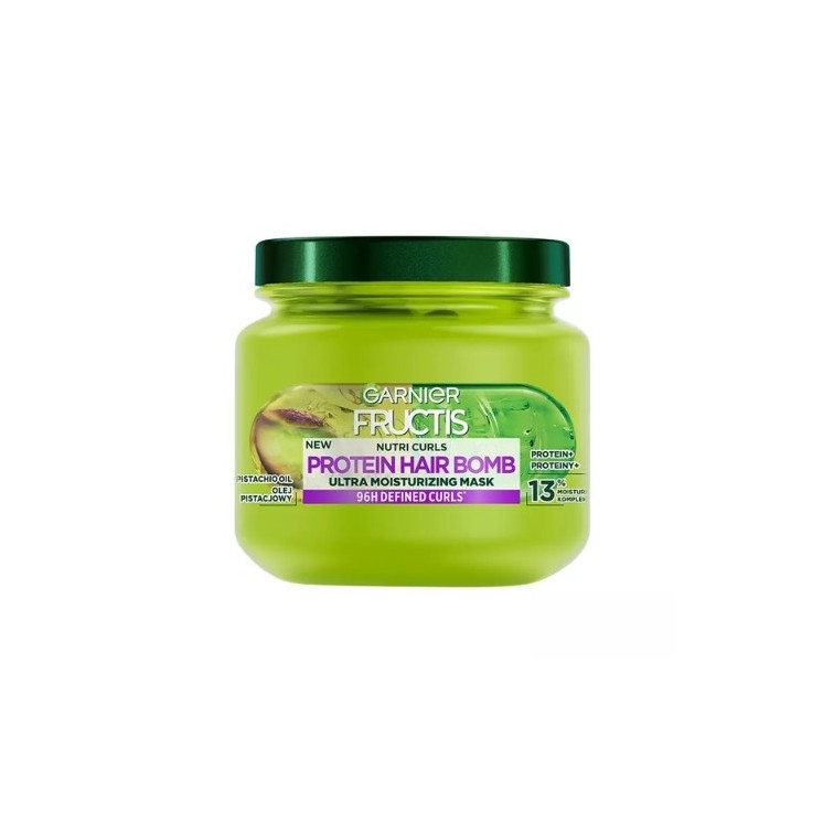 Garnier Fructis Protein Hair Bomb Curls maska do włosów kręconych 320 ml