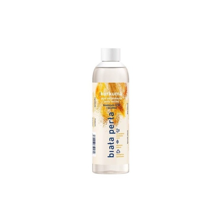 Biała Perła Płyn do płukania jamy ustnej z kurkumą 250 ml
