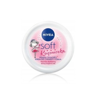 Nivea Intensiv feuchtigkeitsspendende Kindercreme Soft Princess 100 ml Nivea Intensiv feuchtigkeitsspendende Kindercreme Soft Princess 100 ml