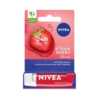 Nivea Feuchtigkeitsspendender schützender Lippenstift Strawberry Shine g Nivea Feuchtigkeitsspendender schützender Lippenstift Strawberry Shine g