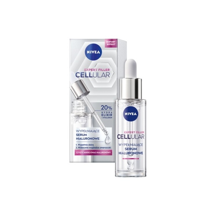 Nivea Cellular Expert Filler Hyaluronic Acid serum for Face 30ml